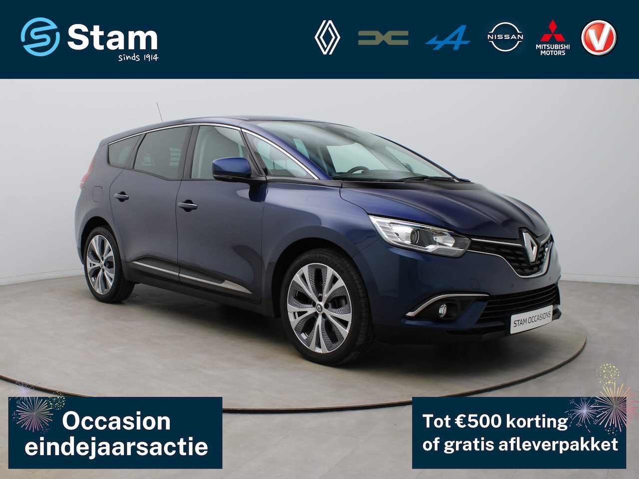 Renault Grand Scénic - TCe 115pk Intens Climate | Cruisecontrol | Navi | Parksens. v+a - AutoWereld.nl