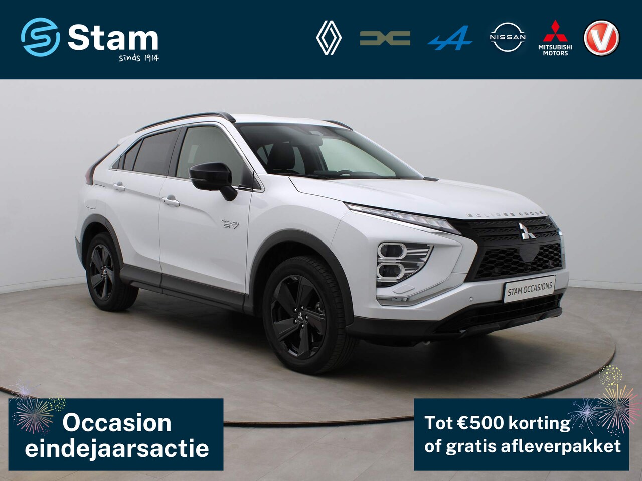 Mitsubishi Eclipse Cross - 188pk 2.4 PHEV Black Edition 360° Camera | Adapt. Cruiscontrol | Climate | Navi | Parksens - AutoWereld.nl