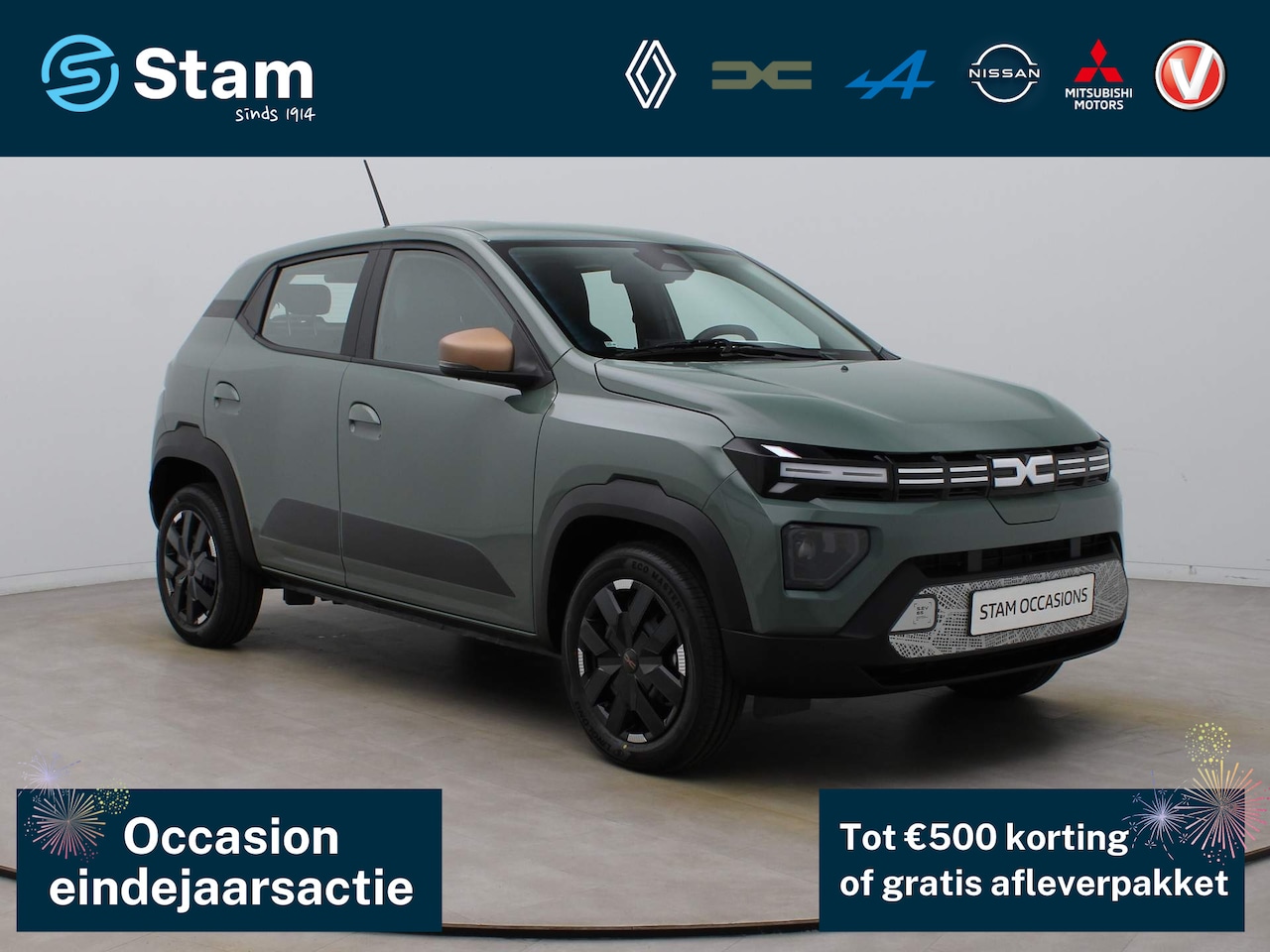 Dacia Spring - Extreme 65 26.8 kWh Airco | Camera | Navi | Parksens. a - AutoWereld.nl