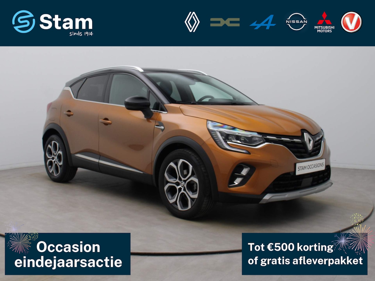 Renault Captur - TCe 130pk Intens EDC/AUTOMAAT Camera | Climate | Navi | Parksens. v+a | Stoel -/ Stuur ver - AutoWereld.nl