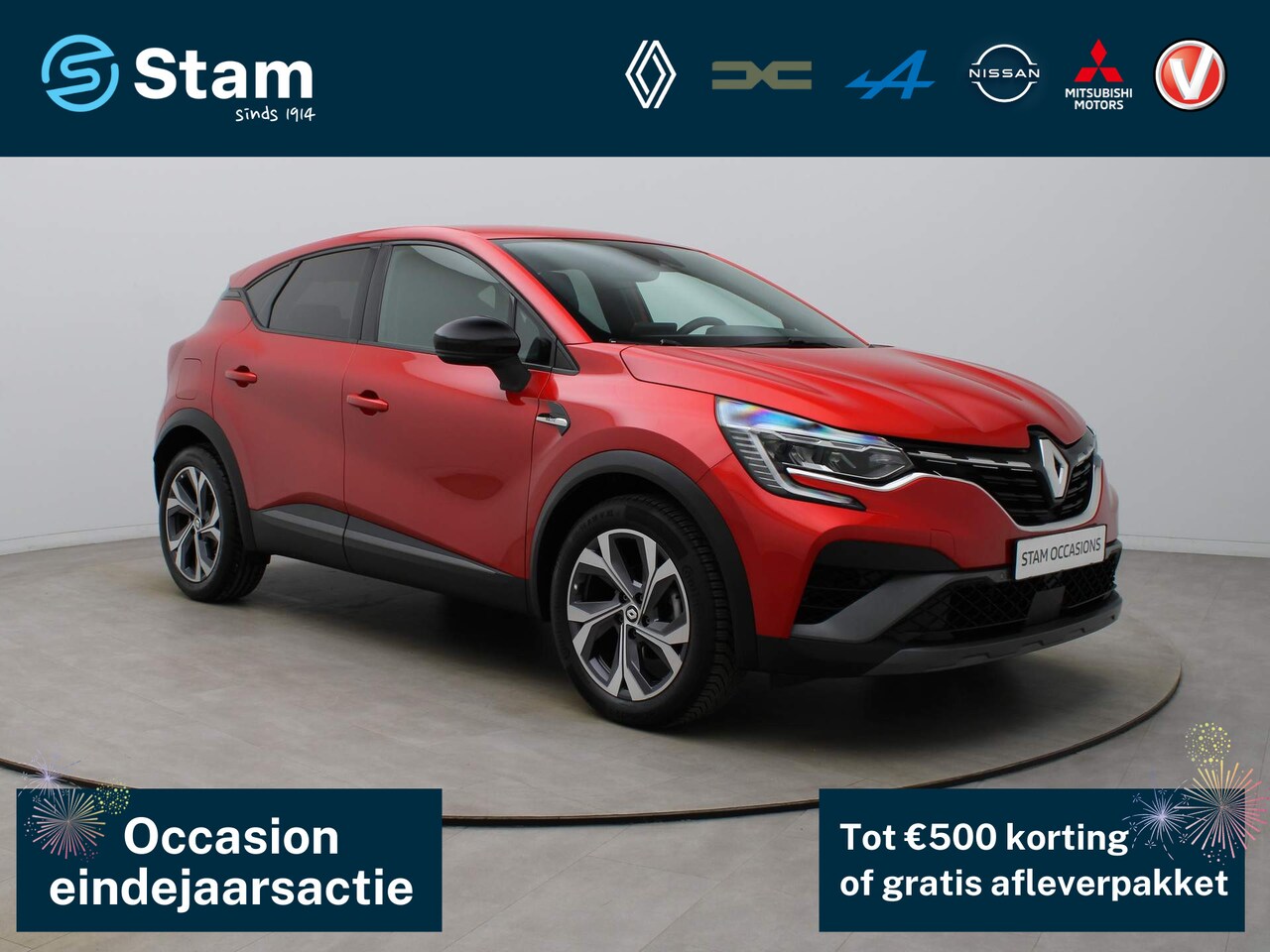 Renault Captur - Mild Hybrid 160pk R.S. Line EDC/AUTOMAAT Camera | Climate | Navi | Parksens. v+a - AutoWereld.nl