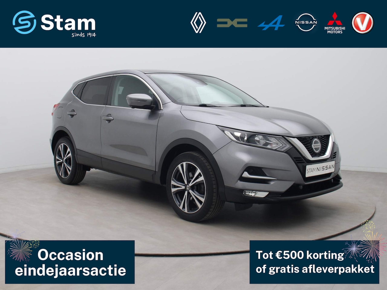 Nissan Qashqai - 140pk DIG-T N-Connecta 360° Camera | Climate | Navi | Parksens. v+a - AutoWereld.nl