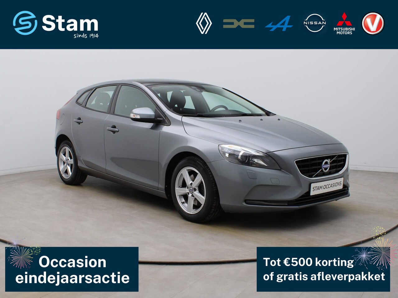 Volvo V40 - 1.6 120pk T2 Summum Climate | Navi | Panoramadak | Parksens. achter | Stoelverwarming - AutoWereld.nl