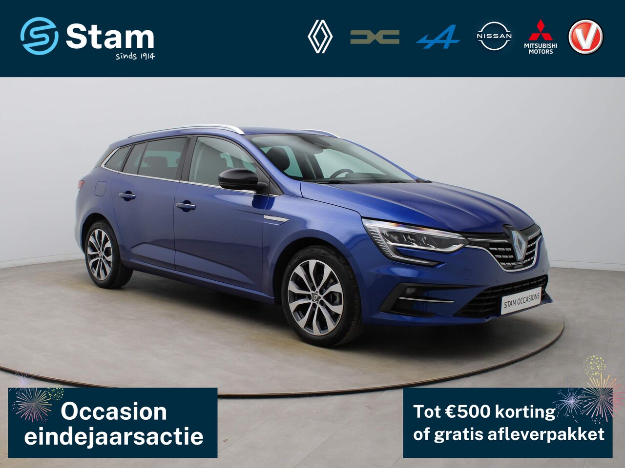 Renault Mégane Estate - TCe 140pk Techno EDC/AUTOMAAT Adapt. Cruise | Camera | Climate | Navi | Parksens. v+a | St - AutoWereld.nl