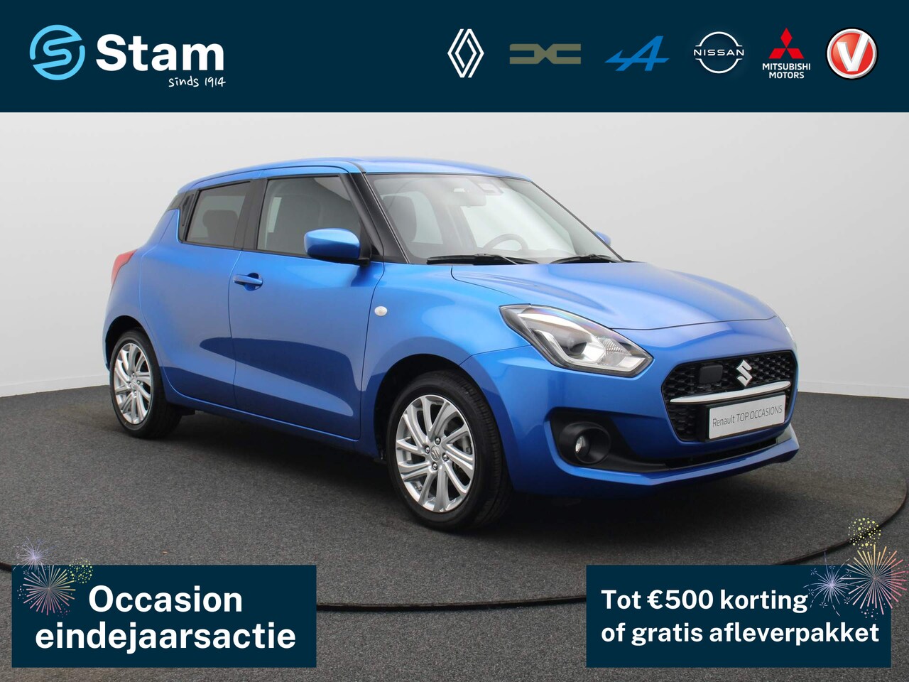 Suzuki Swift - Select 83pk Smart Hybrid Adapt. cruise | Airco | Camera | Carplay | Stoelverwarming - AutoWereld.nl