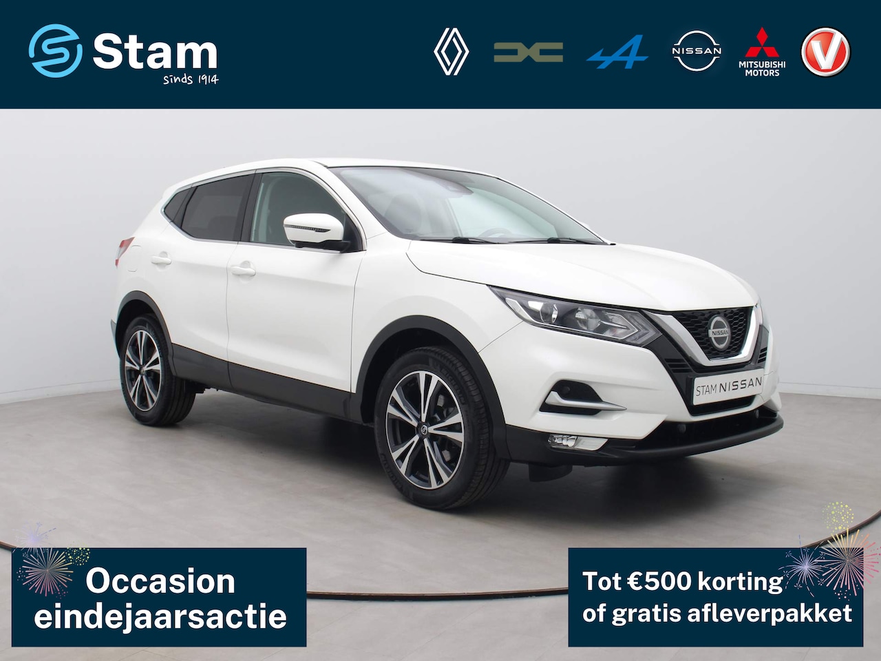 Nissan Qashqai - 140pk DIG-T N-Connecta 360° Camera | Climate | Navi | Trekhaak afneembaar - AutoWereld.nl