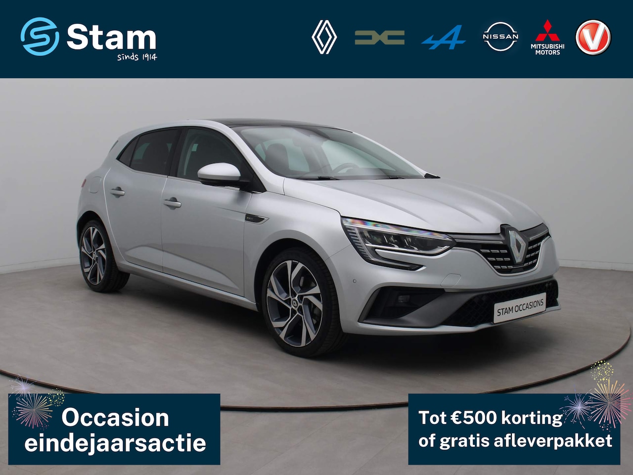 Renault Mégane - TCe 160pk R.S. Line EDC/Automaat Adapt. cruise | Bose | Head-Up disp. | Schuif-/kanteldak - AutoWereld.nl