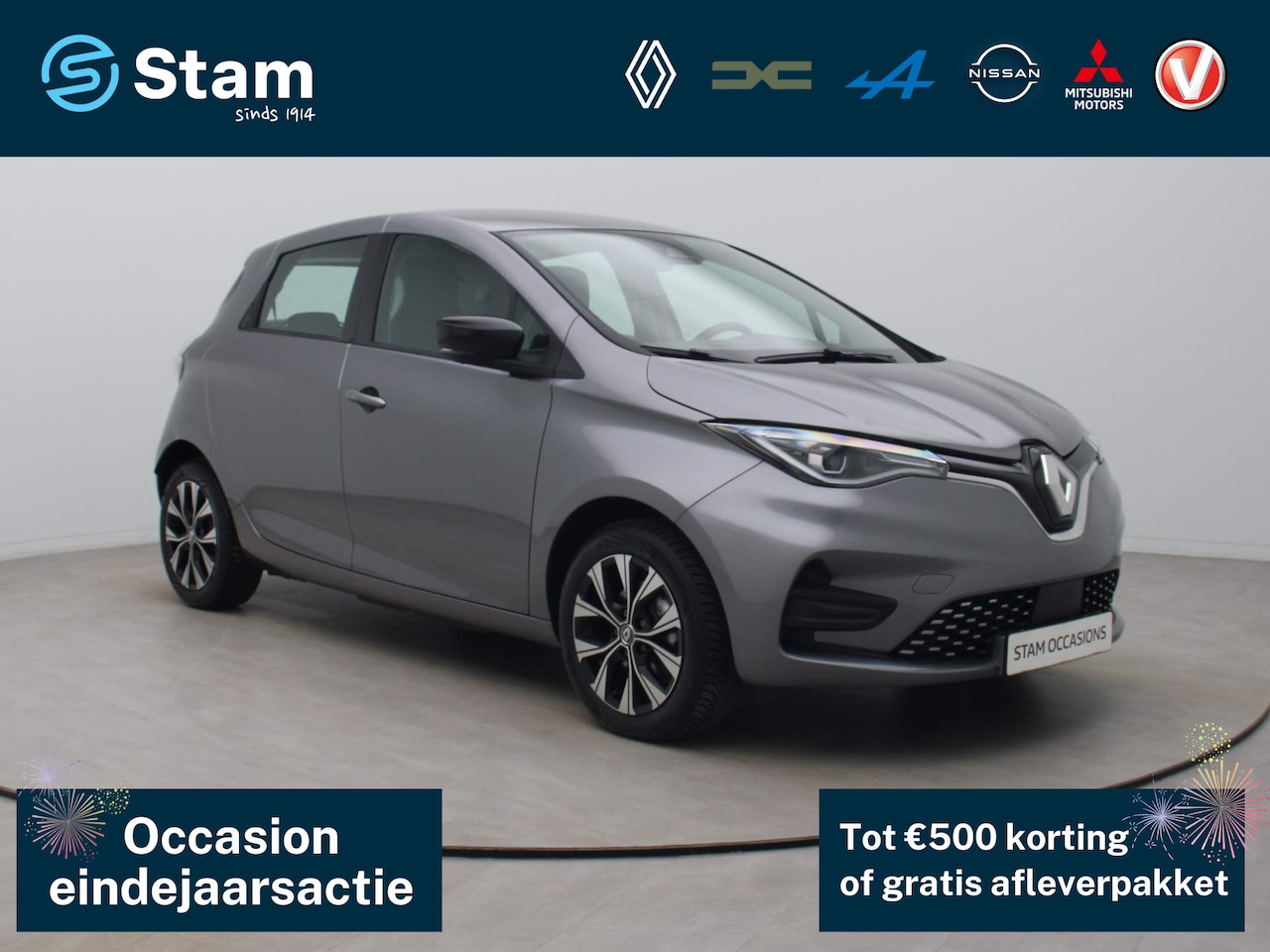 Renault Zoe - R135 Evolution 52 kWh KOOPBATTERIJ Climate | Navi | Parksens. - AutoWereld.nl