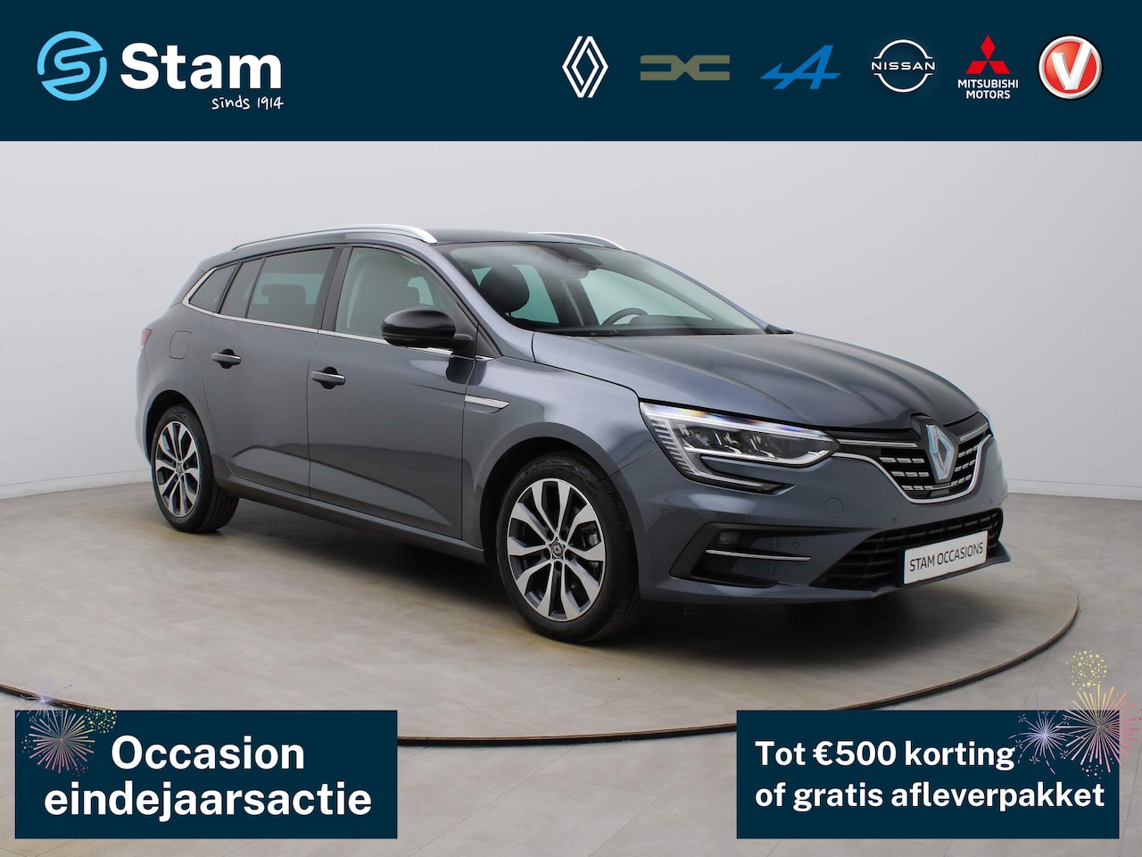 Renault Mégane Estate - TCe 140pk Techno EDC/AUTOMAAT BOSE | Camera | Climate | Parksens. v+a | Stoel-/stuurverwar - AutoWereld.nl