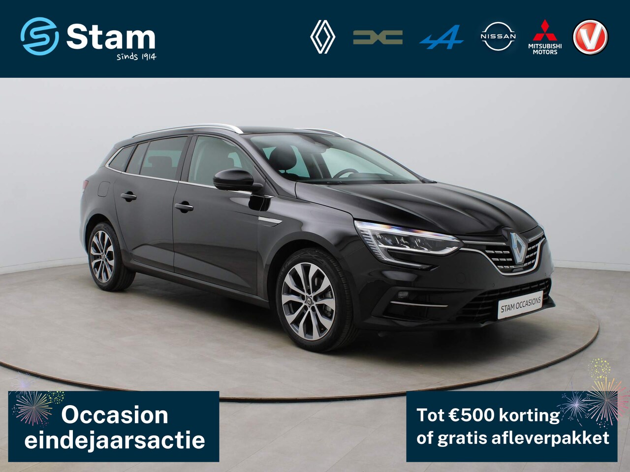 Renault Mégane Estate - TCe 140pk Techno EDC/AUTOMAAT Camera | Climate | Navi | Parksens. v+a | Stoel -/ Stuur ver - AutoWereld.nl