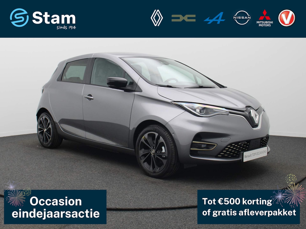 Renault Zoe - R135 Iconic 52 kWh KOOPBATTERIJ Bose | Camera | Climate | 9,3" Navi - AutoWereld.nl