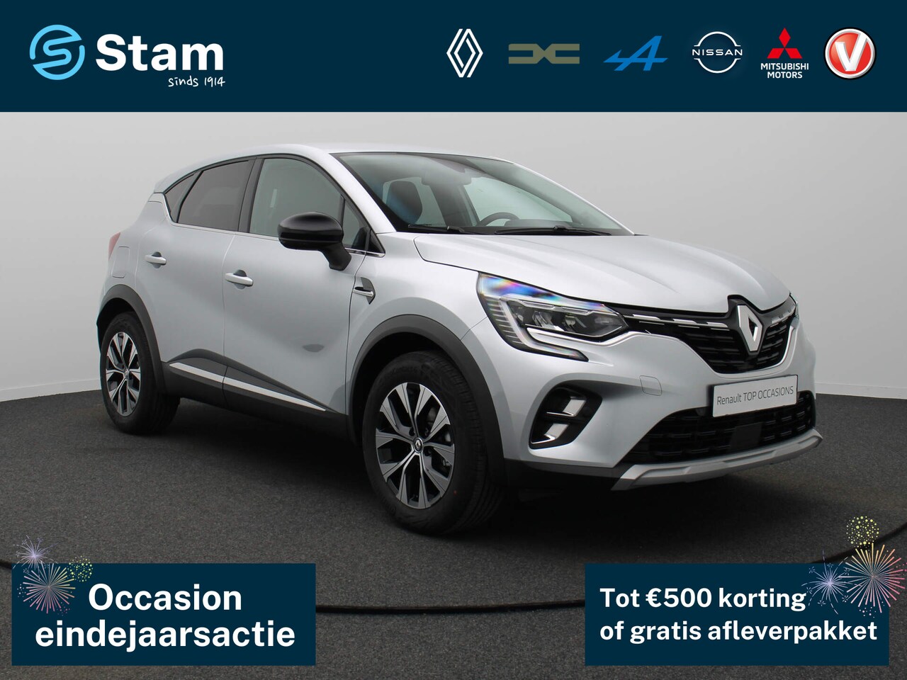 Renault Captur - TCe 90pk Techno Camera | Climate | Navi | Parkeersensoren V+A - AutoWereld.nl