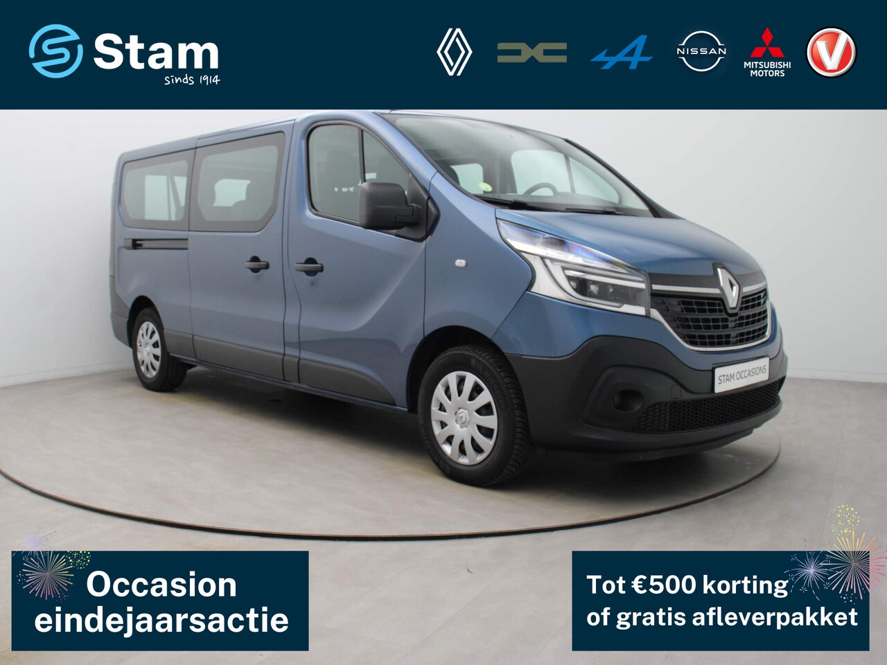 Renault Trafic Passenger - dCi 120pk Grand Zen Airco | Navi | Parkeersensoren A. - AutoWereld.nl