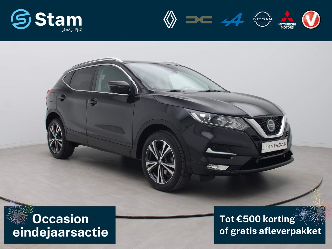 Nissan Qashqai - 116pk N-Connecta 360° Camera | Climate | Navi | Panoramadak - AutoWereld.nl