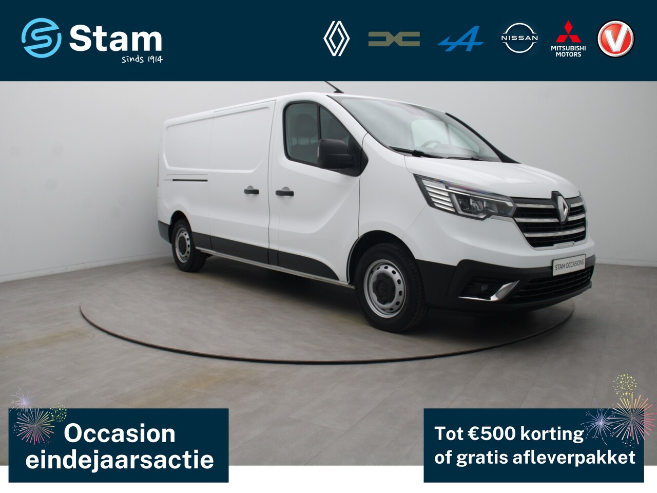 Renault Trafic - dCi 110pk T30 L2H1 Comfort Climate | Leder | Parkeersensoren A. | Trekhaak - AutoWereld.nl