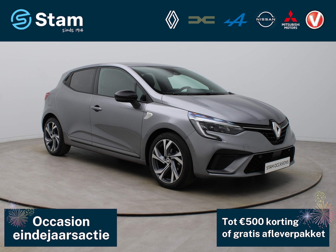 Renault Clio - TCe 90pk R.S. Line Camera | Climate | Dodehoeksens. | 9,3" Navi | Parksens. achter - AutoWereld.nl