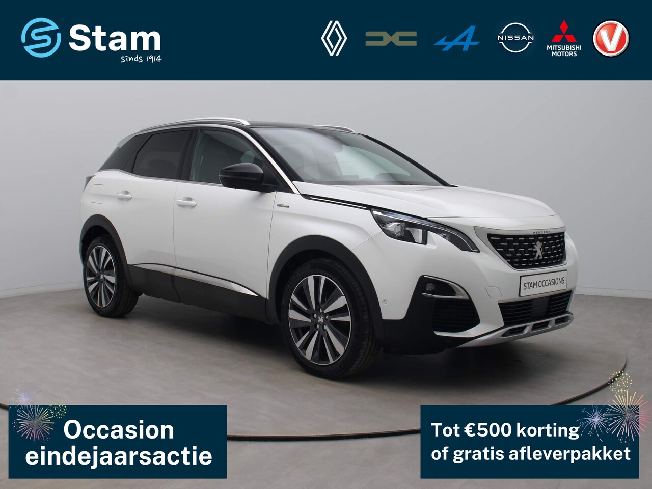 Peugeot 3008 - 130pk PureTech GT Line Climate | Cruise | Navi | Panoramadak - AutoWereld.nl