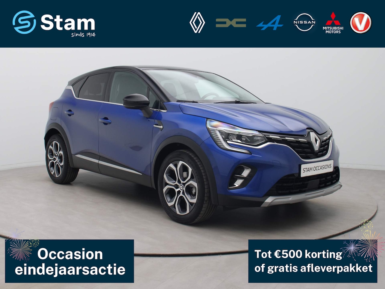 Renault Captur - TCe 90pk Techno Camera | Climate | Navi | Parksens. v+a - AutoWereld.nl