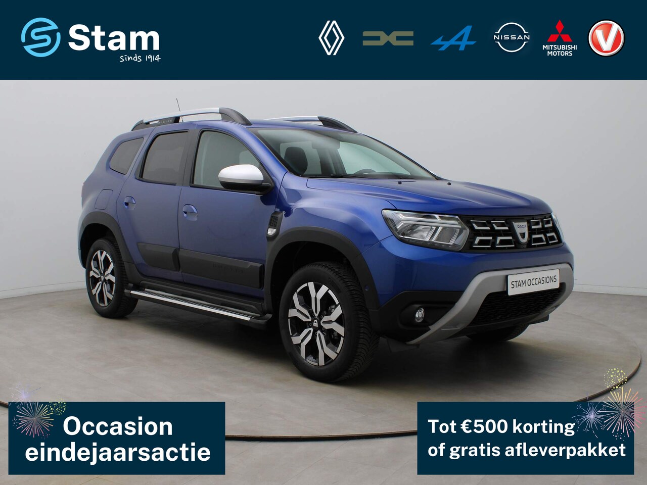 Dacia Duster - TCe 90pk Bi-Fuel Prestige 360° Camera | Climate | LPG | Navi | Parksens. v+a | Trekhaak - AutoWereld.nl