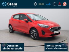 Ford Fiesta - 100pk EcoBoost Titanium Carplay | Climate | Cruise | Keyless | Parksens. achter