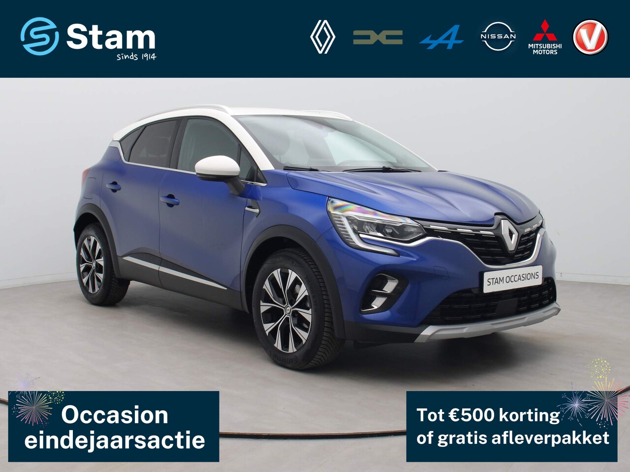 Renault Captur - TCe 140 Intens Adapt. Cruise | Camera | Climate | Navi | Stoel/-Stuur verw. - AutoWereld.nl