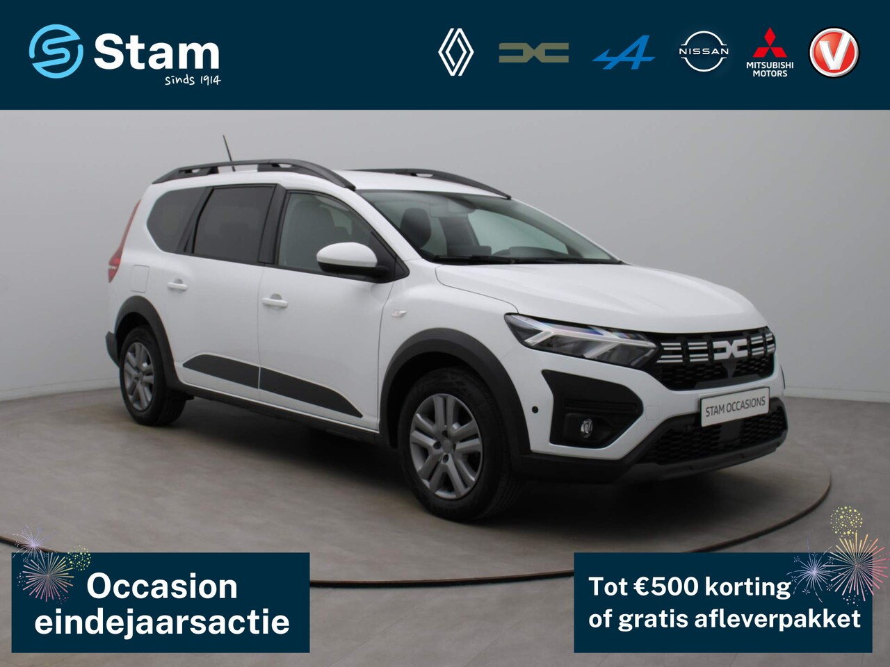 Dacia Jogger - TCe 110pk Expression 7-PERS. Airco | Camera | Navi | Parksens. - AutoWereld.nl