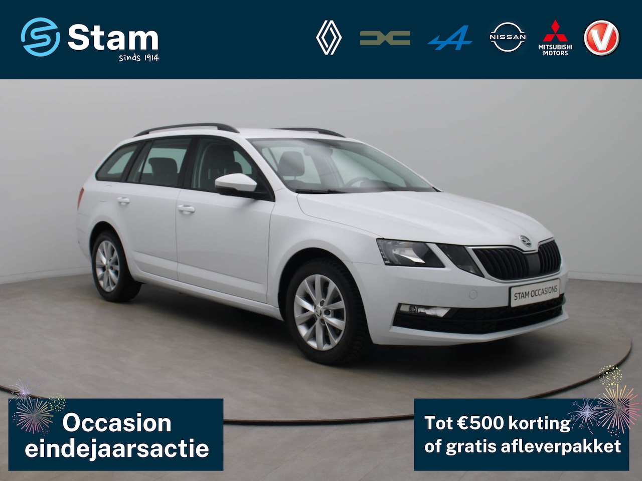 Skoda Octavia Combi - 116pk TSI Greentech Business Edition Climate | Cruise | Navi | Parksens. a. - AutoWereld.nl