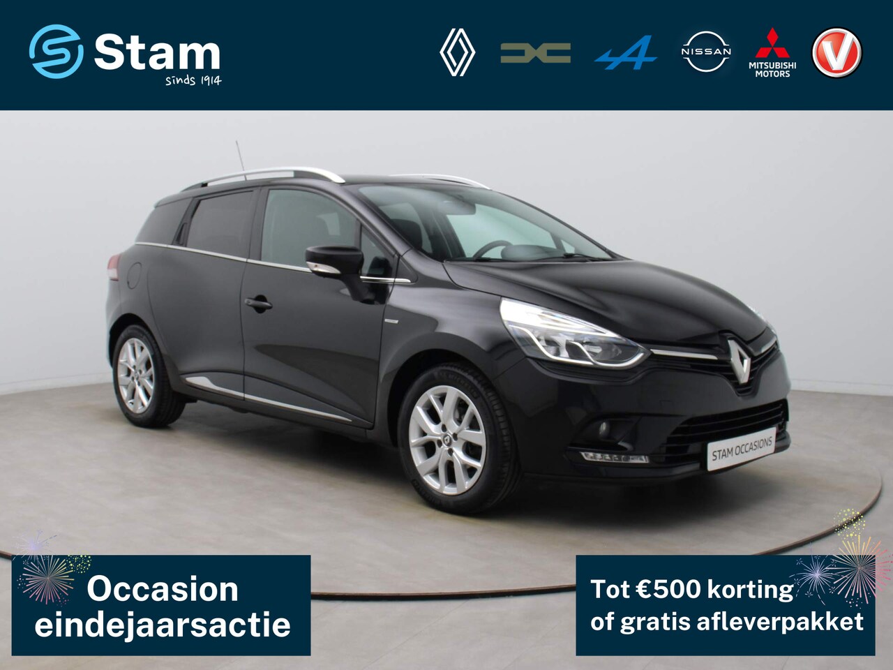 Renault Clio Estate - TCe Limited Airco | Cruise | Navi | Parksens. achter - AutoWereld.nl