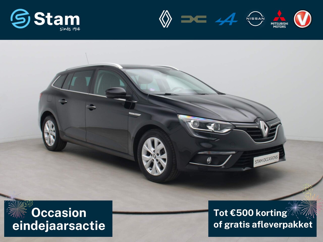 Renault Mégane Estate - TCe 115pk Limited Climate | Cruise | Navi | Parksens. | Stoelverwarming - AutoWereld.nl