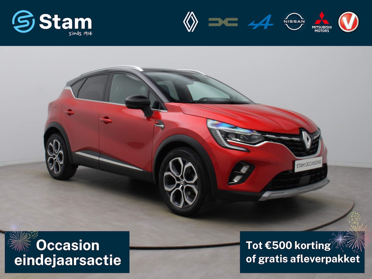 Renault Captur - TCe 140pk Intens EDC/AUTOMAAT Camera | Climate | Navi | Parksens. v+a | Stoel -/ Stuur ver - AutoWereld.nl