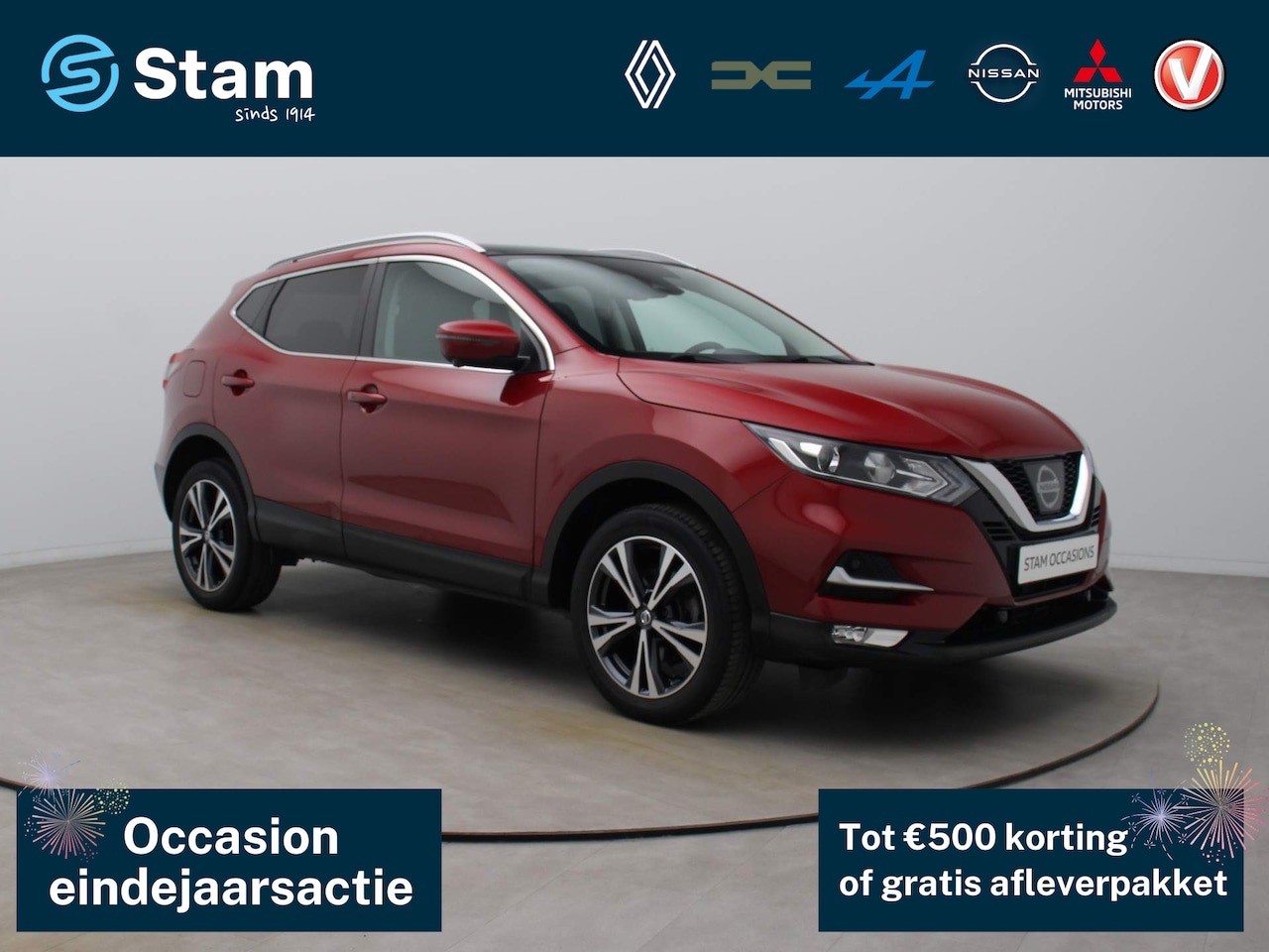 Nissan Qashqai - 116 pk N-Connecta AUTOMAAT 360° Camera | Climate | Navi | Parksens. v+a - AutoWereld.nl