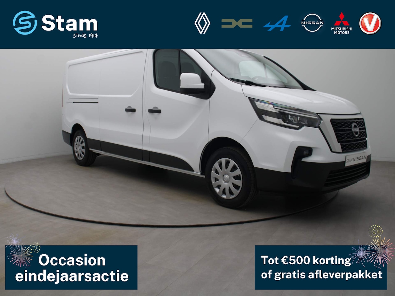 Nissan Primastar - 2.0 130pk dCi L2H1 N-Connecta NIEUW! Airco | Camera | Navi | Parkeersensoren achter | Schu - AutoWereld.nl