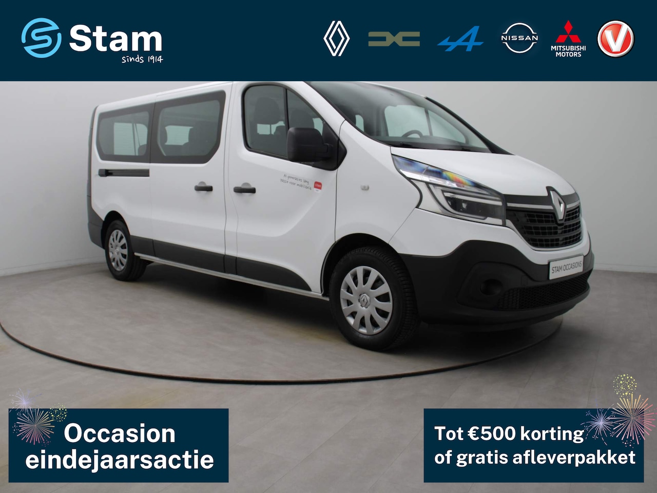 Renault Trafic Passenger - dCi 120pk Grand Zen 9-persoons Airco | Cruise control | Navi - AutoWereld.nl