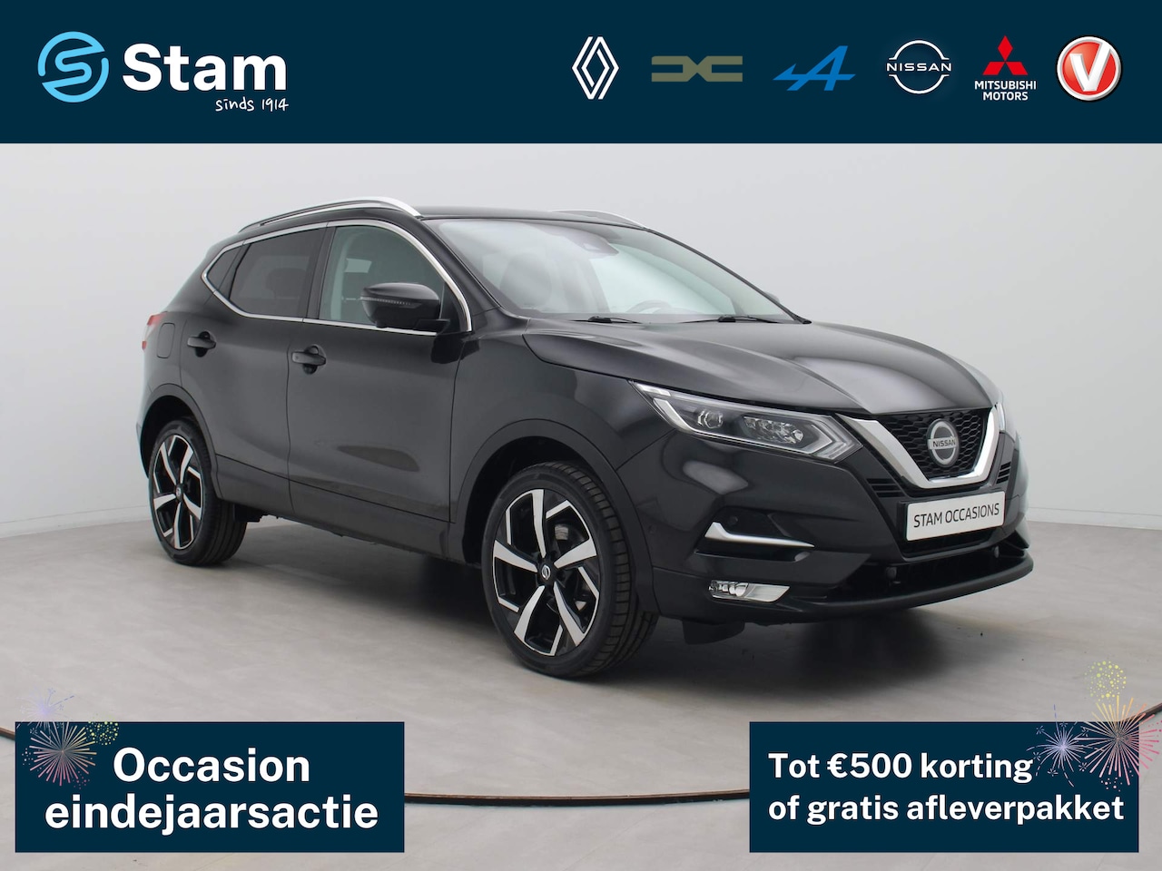 Nissan Qashqai - 140pk DIG-T Tekna 360° Camera | Climate | Navi | Stoel-/voorruitverw. - AutoWereld.nl