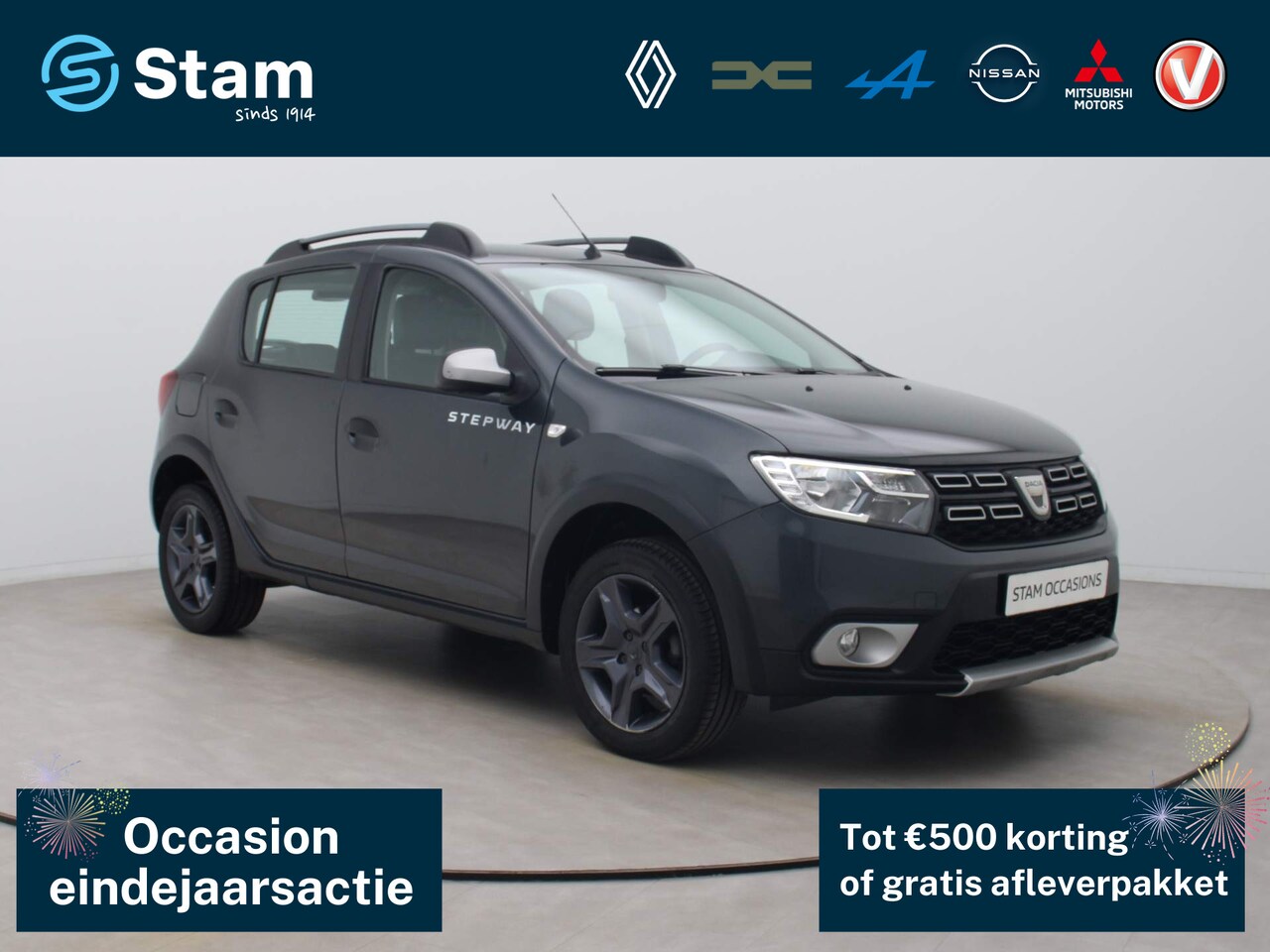 Dacia Sandero Stepway - TCe 90pk SL Airco | Camera | Cruise | Navi - AutoWereld.nl