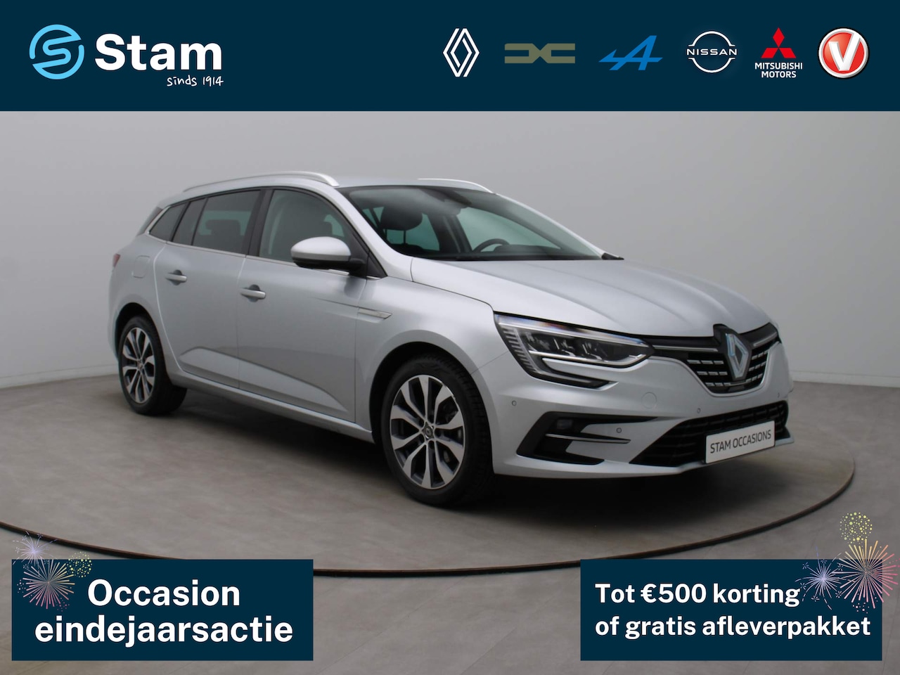 Renault Mégane Estate - TCe 140 Techno EDC/AUTOMAAT Camera | Climate | Navi | Parksens. | Stoel-/stuurverwarming - AutoWereld.nl