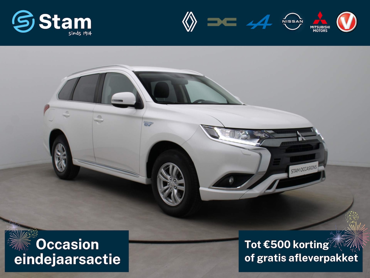 Mitsubishi Outlander - 240 pk PHEV Pure Automaat Camera | Climate | Parksens. achter | Voorstoelen verwarmd - AutoWereld.nl