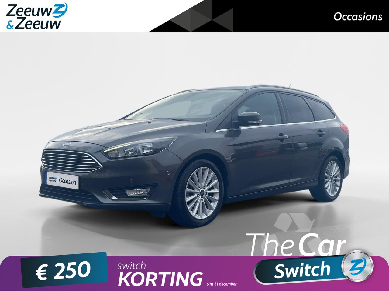 Ford Focus Wagon - 1.0 Titanium | Dealer onderhouden | Navigatie | Apple carplay & Android auto | Achteruitri - AutoWereld.nl