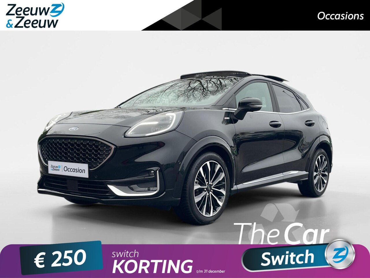 Ford Puma - 1.0 EcoBoost Hybrid ST-Line Vignale | Dealer onderhouden | Navigatie | Apple carplay & And - AutoWereld.nl