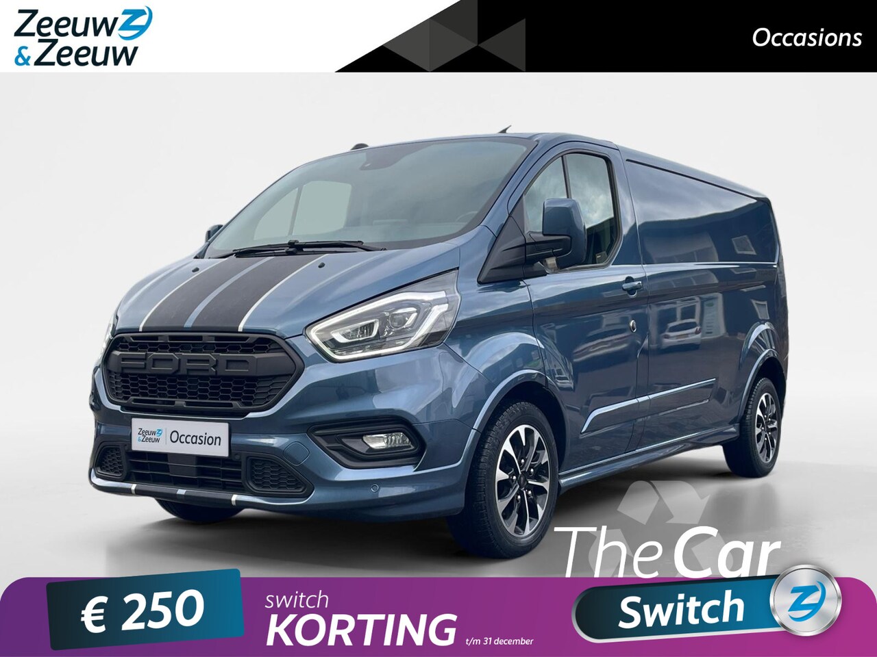 Ford Transit Custom - 320 2.0 TDCI L2H1 Sport | Dealer onderhouden | Automaat | Navigatie | Apple carplay & Andr - AutoWereld.nl