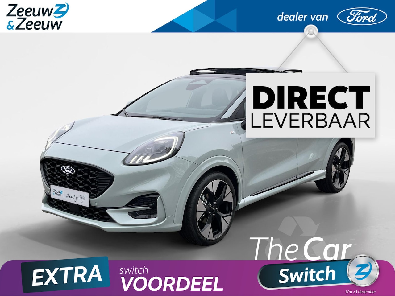 Ford Puma - 1.0 EcoBoost Hybrid ST-Line X Voorraad | €4.600 Korting | Direct Leverbaar | Full Options - AutoWereld.nl