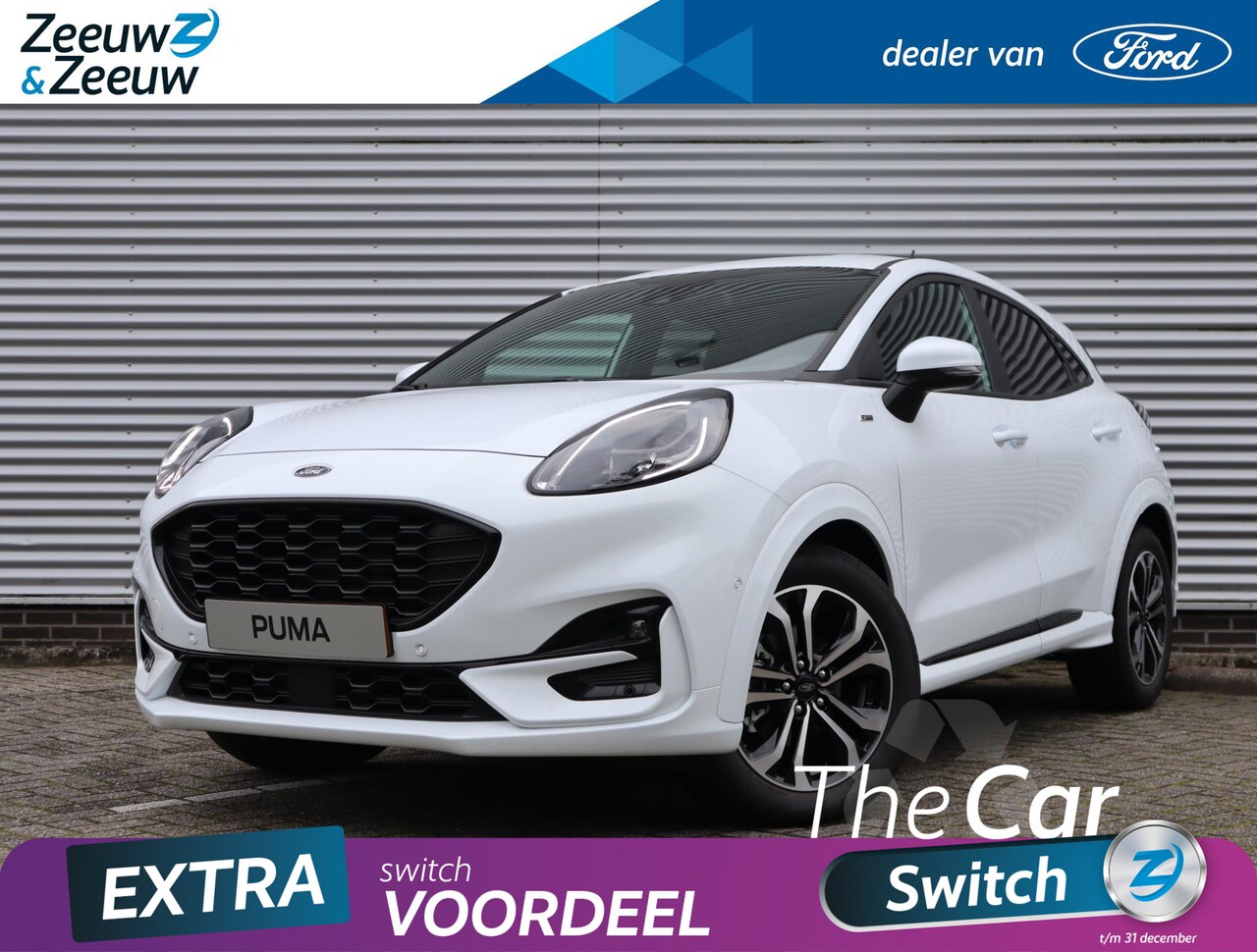 Ford Puma - 1.0 EcoBoost Hybrid ST-Line Demo | Stoel, Stuur en Voorruitverwarming | Cruise Control | C - AutoWereld.nl