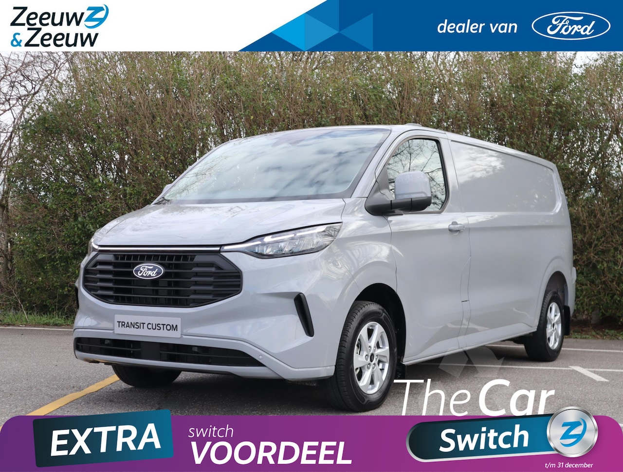 Ford Transit Custom - 320 2.0 TDCI L2H1 Limited Voorraad | Meerdere Kleuren - AutoWereld.nl