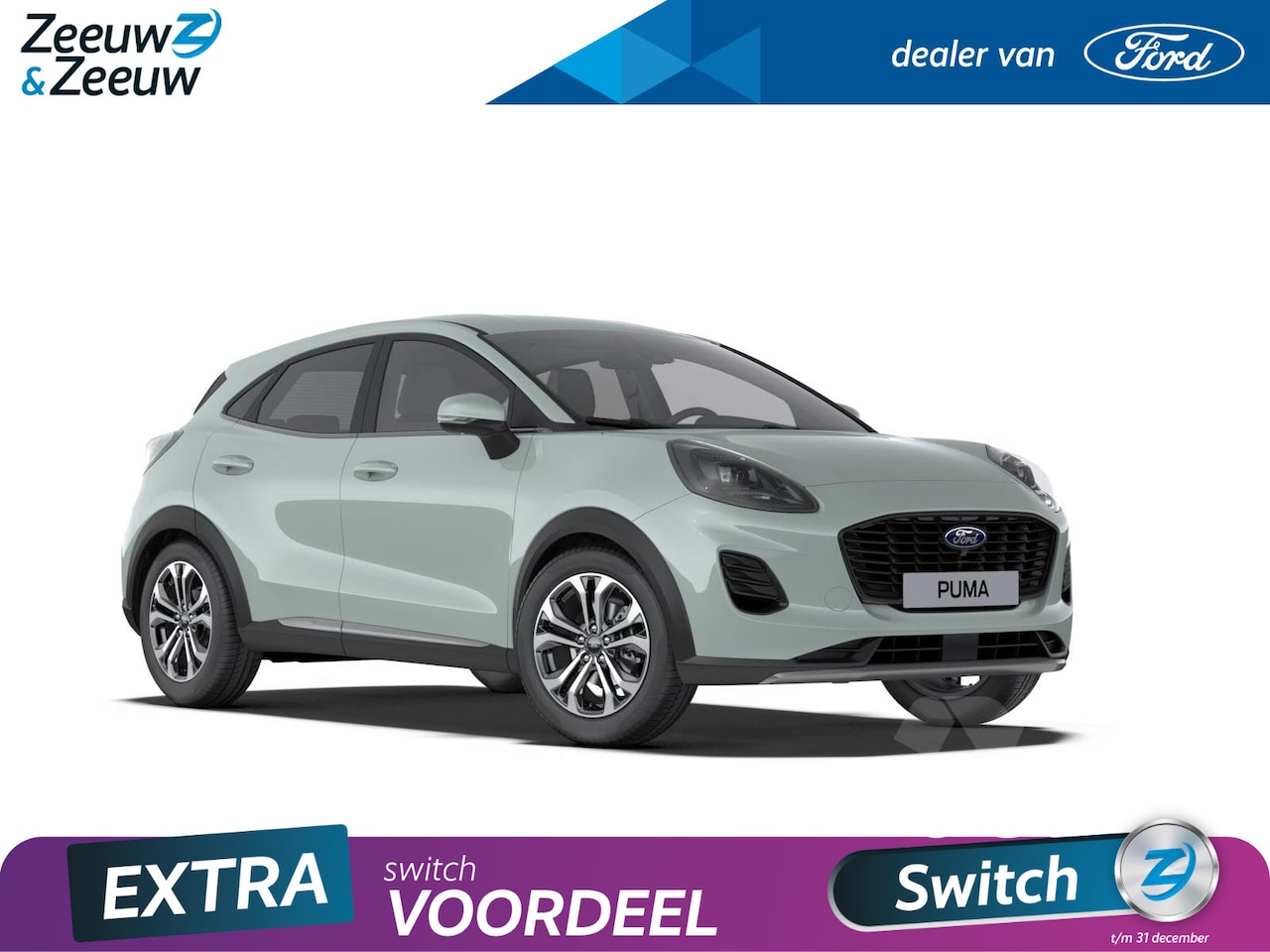 Ford Puma - 1.0 EcoBoost Hybrid Titanium | Nieuw te bestellen | Ford Voordeel € 4.000,=* | Prijs is va - AutoWereld.nl