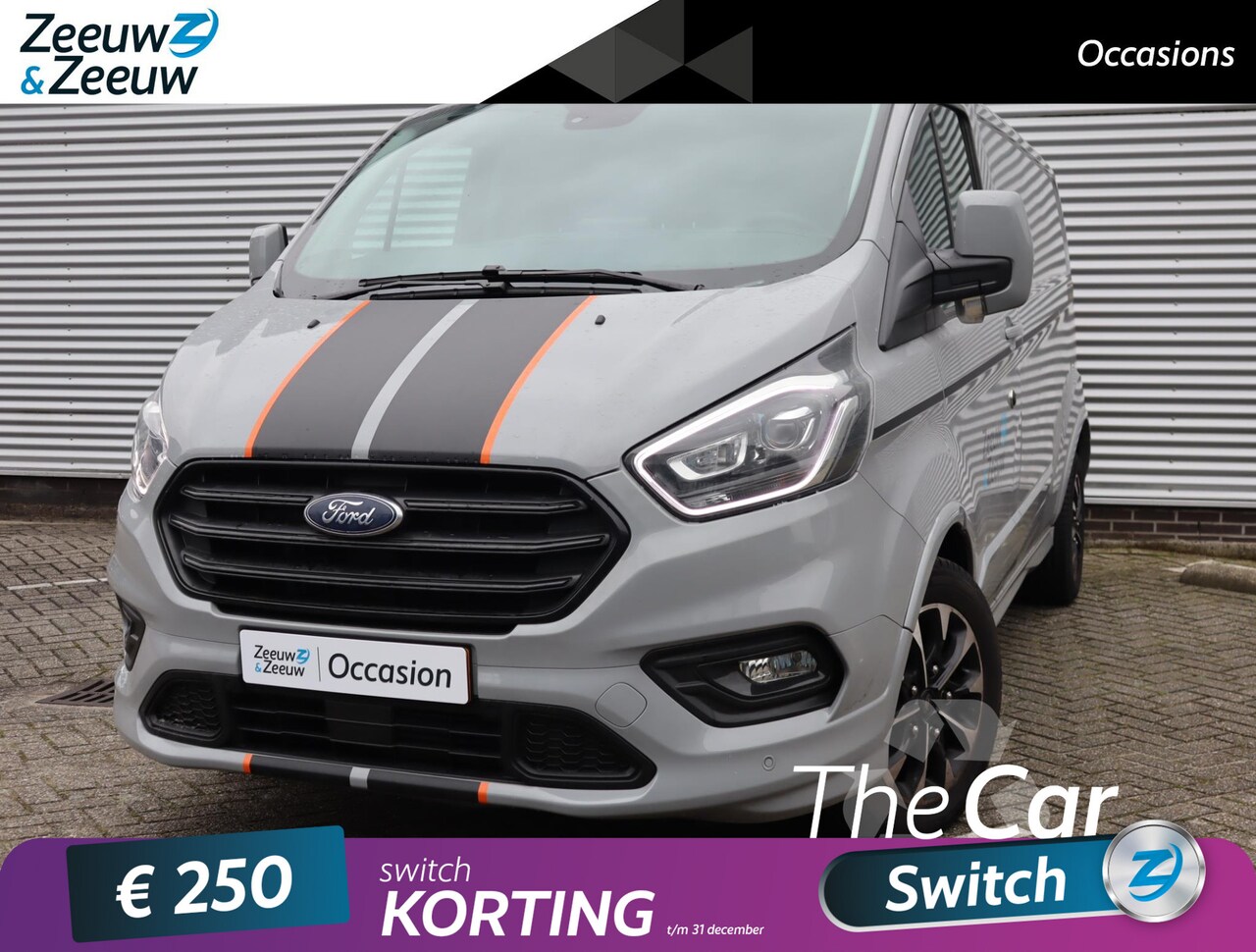 Ford Transit Custom - 320 2.0 TDCI L2H1 Sport DEMO | Trekhaak | Bi-Xenon | Navigatie | - AutoWereld.nl