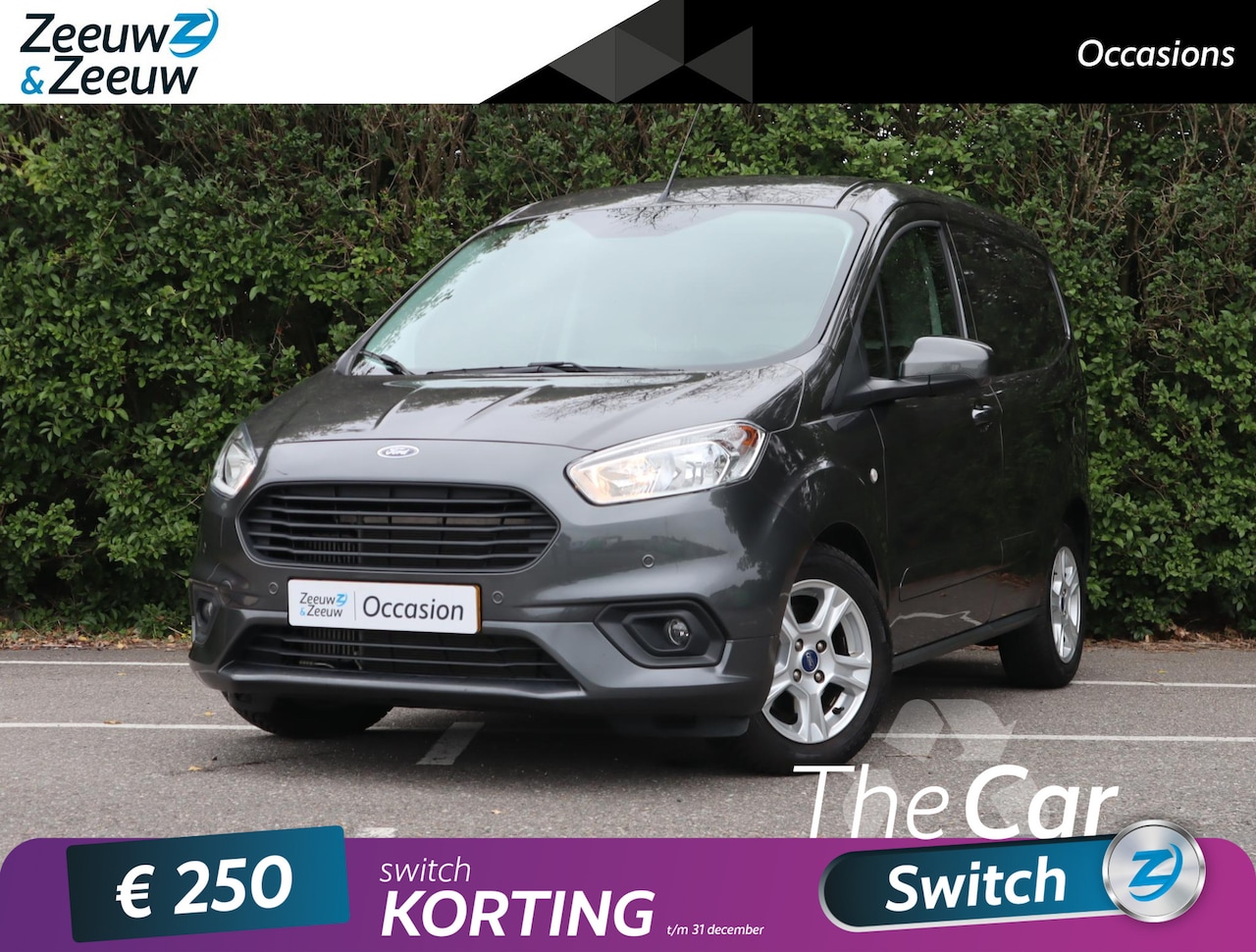 Ford Transit Courier - 1.0 Limited EcoBoost S&S | Zeer nette auto | Navigatie | Stoelverwarming & Voorruitverwarm - AutoWereld.nl