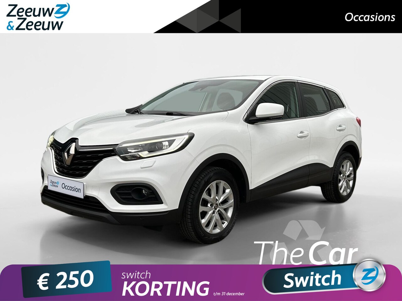 Renault Kadjar - 1.3 TCe Zen 140pk | Lichtmetalen velgen | Parkeer sensoren | All season banden | Cruise co - AutoWereld.nl