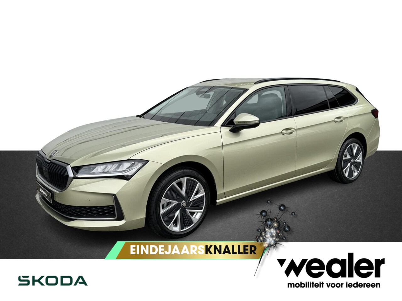 Skoda Superb Combi - First Edition 1.5 TSI m-HEV 150 pk DSG | Automaat | Elektrische achterklep | Navigatie | A - AutoWereld.nl