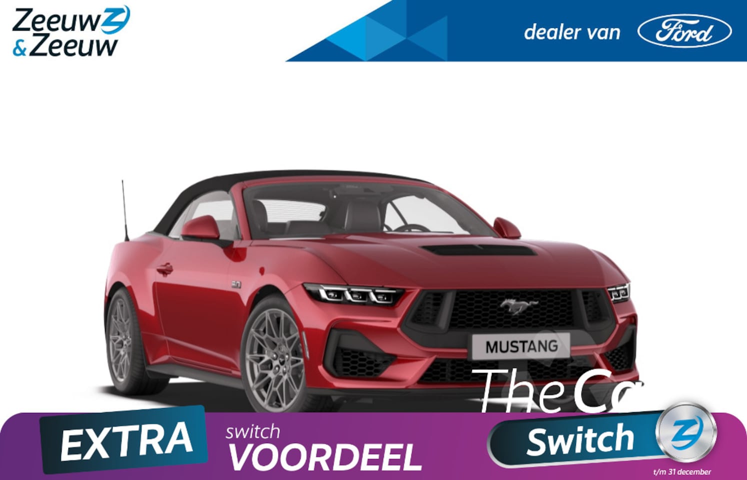 Ford Mustang Convertible - 5.0 V8 GT 446pk automaat | Nieuw te bestellen - AutoWereld.nl