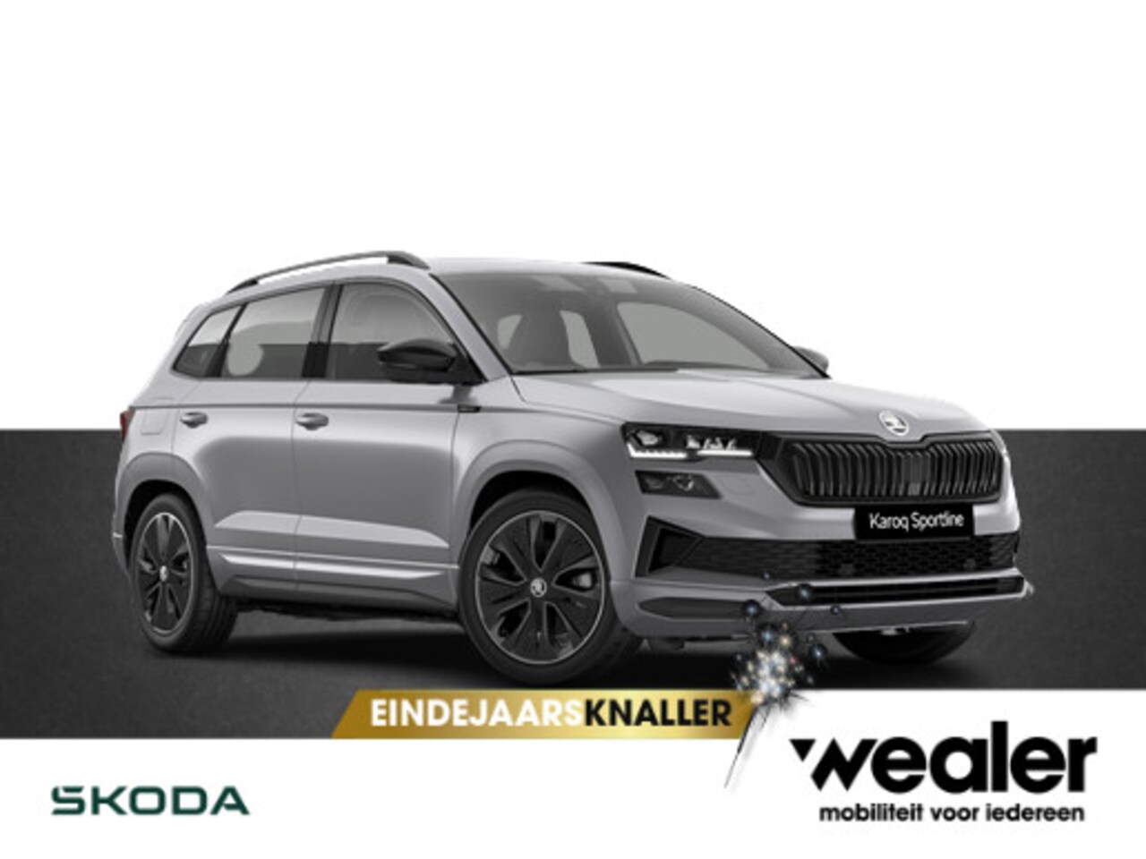 Skoda Karoq - Sportline Business 1.5 TSI 150 pk DSG | Automaat | Navigatie | Elek. achterklep | Adaptiev - AutoWereld.nl